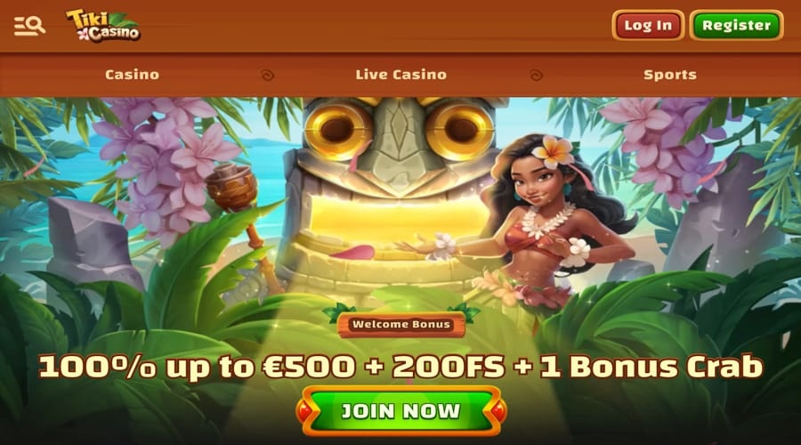 Tiki Casino - Επίσημη Κριτική 2026 Casino